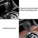 For Toyota / Lexus Thread 8mm Universal Car Auto Shift Shifter Handball, Carbon Fiber – Bild 5