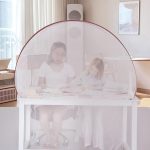 Portable Outdoor Camping Mosquito Net Foldable Bunk Mesh Net Desktop Anti-Bite Mosquito Tent for Students