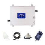 Triple-Band 900/1800/2100 Mobile Phone Signal Reception Booster Amplifier, UK Plug, US Plug, EU Plug – Bild 9