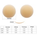 Ultra-thin Invisible Anti-bump Silicone Breast Stickers, 8cm, 10cm, 13cm – Bild 3