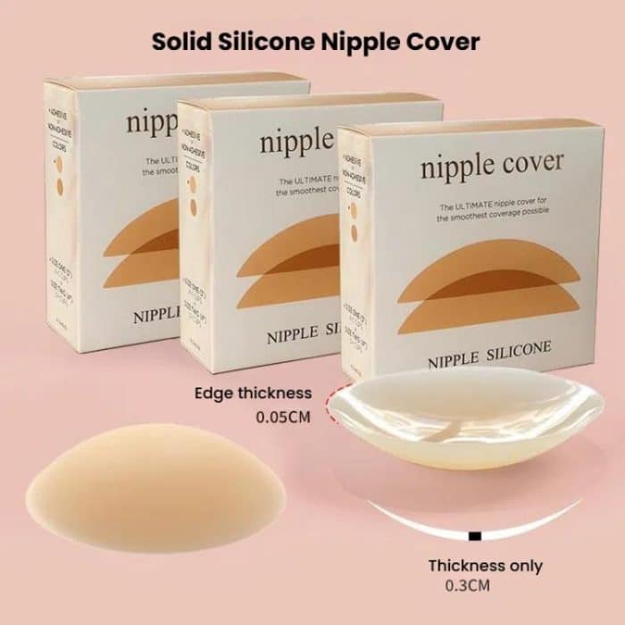Ultra-thin Invisible Anti-bump Silicone Breast Stickers, 8cm, 10cm, 13cm – Bild 8