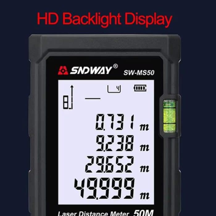 Laser Distance Measuring Instrument High Precision Laser Ruler, SNDWAY SW-MS50 50M, SNDWAY SW-MS70 70M, SNDWAY SW-MS100 100M – Bild 4