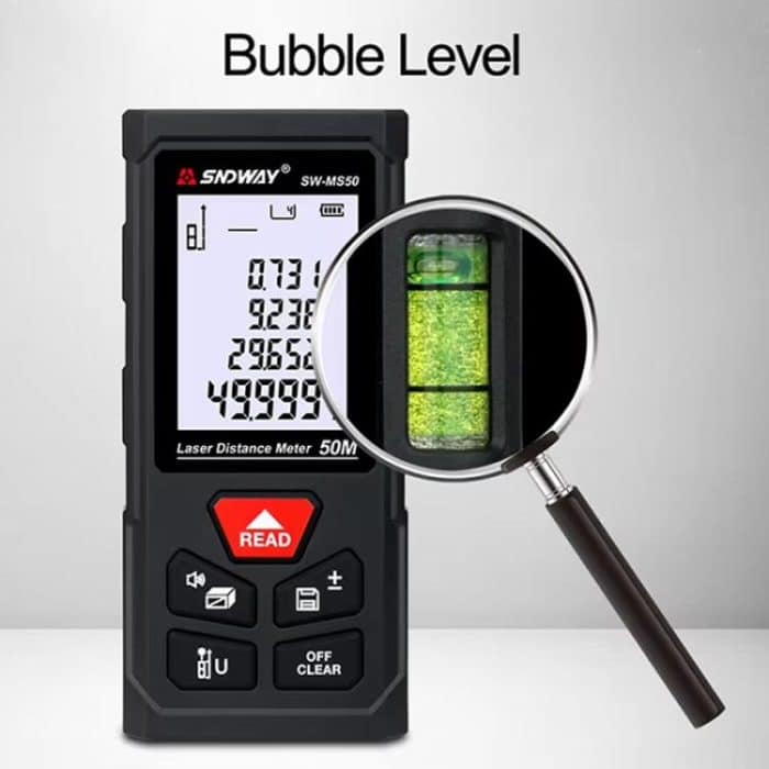 Laser Distance Measuring Instrument High Precision Laser Ruler, SNDWAY SW-MS50 50M, SNDWAY SW-MS70 70M, SNDWAY SW-MS100 100M – Bild 7