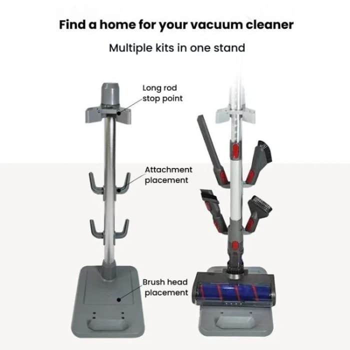 Universal Stand Holder for Cordless Stick Vacuum For Dyson, Xiaomi, Bissell, Shark, Midea, Whirlpool & More – Bild 4