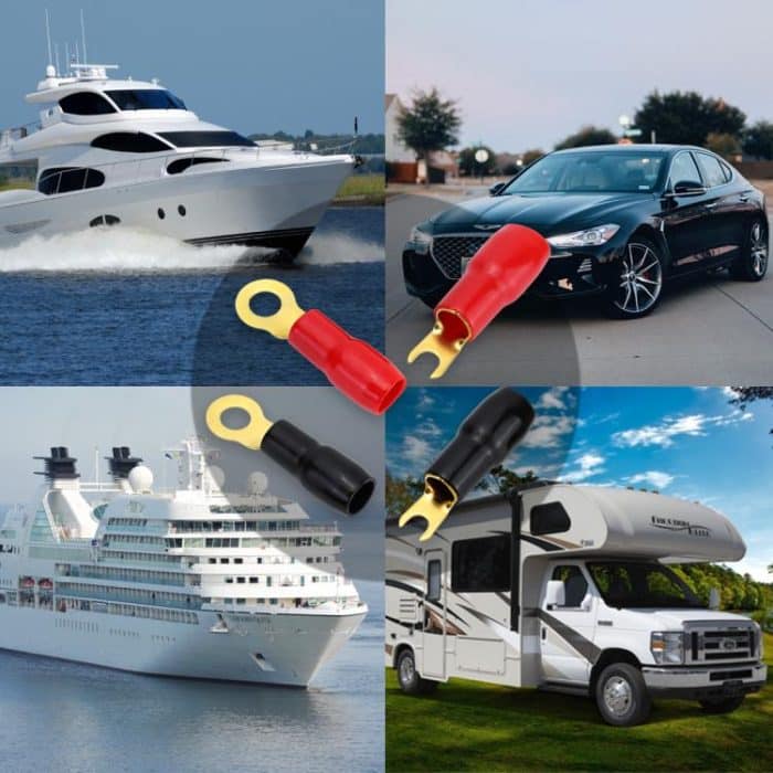 Car-Audio-Modifikation Messing-Anschlussisolierung Weiches Mantelset – Bild 6