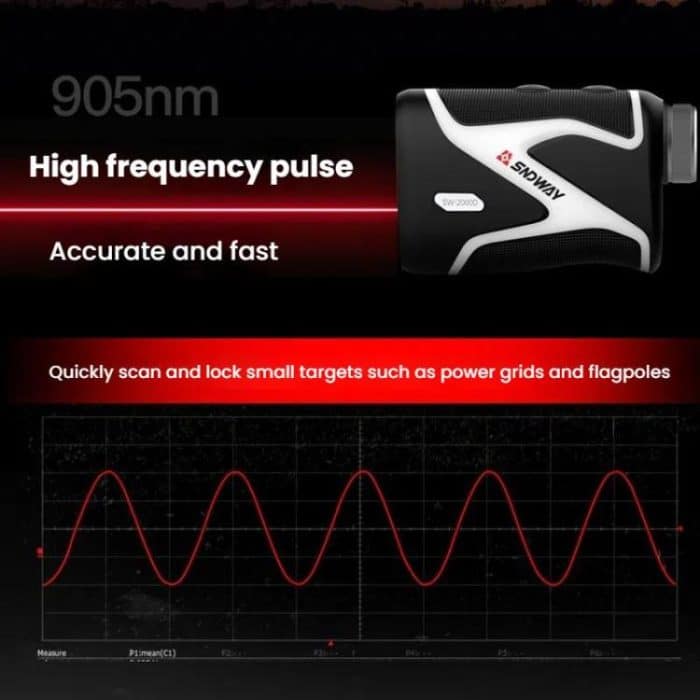 Handheld OLED Rangefinder Telescope Golf Rangefinder, SNDWAY SW-1000D 1000M, SNDWAY SW-1500D 1500M, SNDWAY SW-2000D 2000M – Bild 8