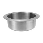Car Yacht Stainless Steel Modified Cup Holder, A Type 201 Straight Edge 35MM, B Type 201 Curled Edge 35MM, B Type 201 Curled Edge 55MM
