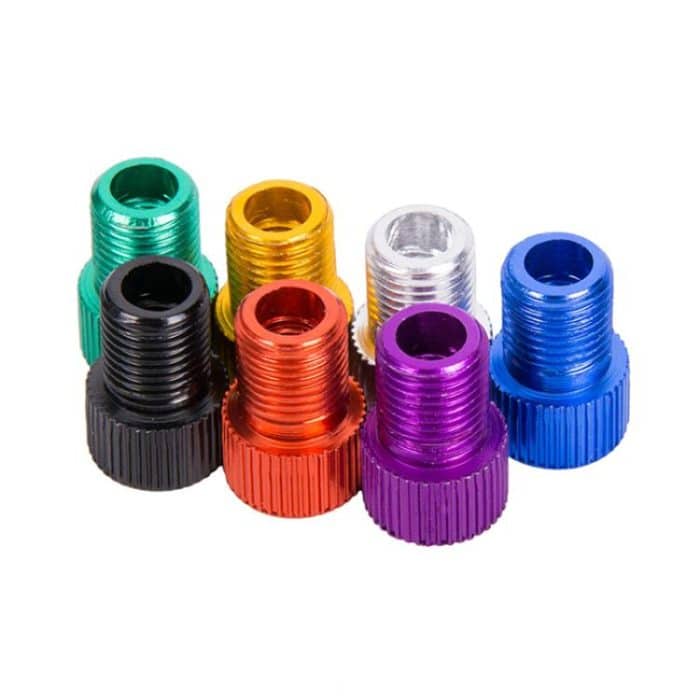 10pcs ZTTO Mountain Road Bicycle Presta To Schrader Valve Converter Kit – Bild 2