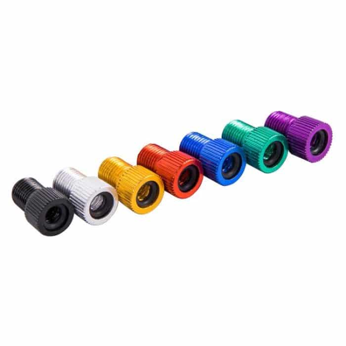 10pcs ZTTO Mountain Road Bicycle Presta To Schrader Valve Converter Kit – Bild 3