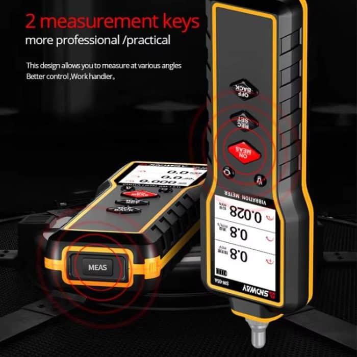 Digital Vibrometer Motor Fault Vibration Detector Vibration Pen, SW-65A – Bild 3