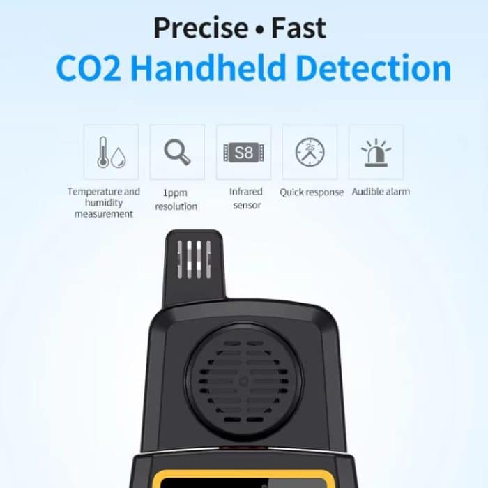 Carbon Dioxide Gas Detector Handheld Indoor Household Air CO2 Concentration Alarms, SW-723 – Bild 5