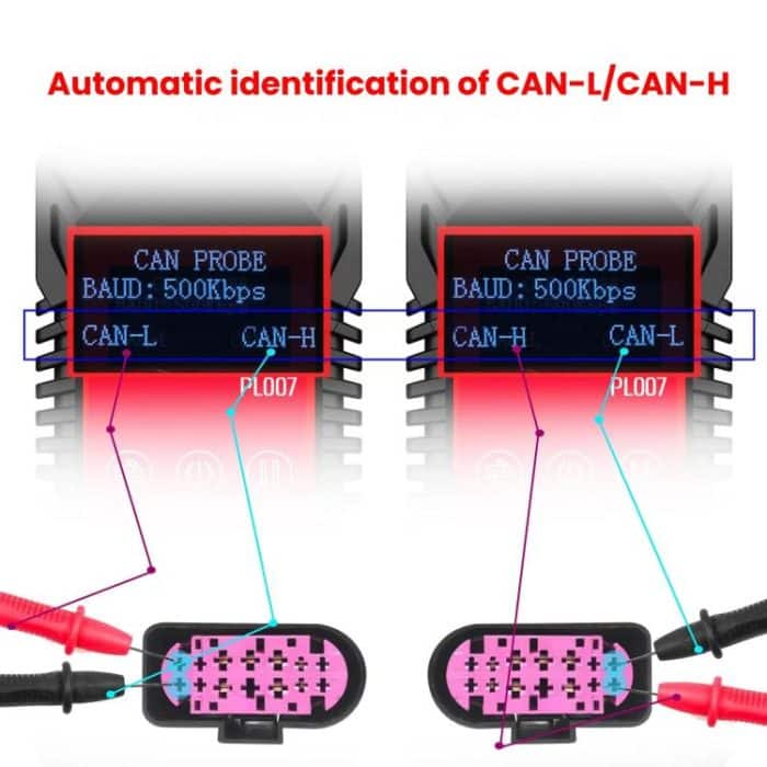 WOYO Handheld CAN/LIN/PWM Digital Communication Circuit Tester – Bild 8