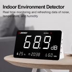 Desktop Noise Meter Temperature and Humidity Meter Decibel Meter Environmental Noise Monitor, SW-525S – Bild 2