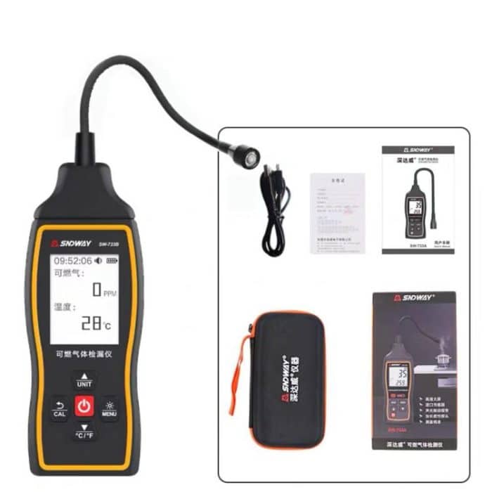 Combustible Gas Detector Explosion-Proof Natural Gas Gas Methane Gas Alarms, SW-733B – Bild 9