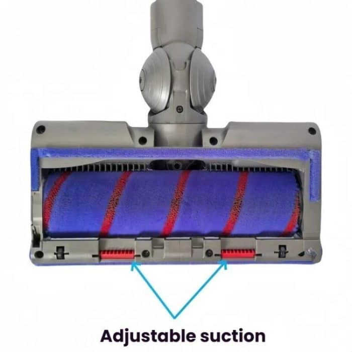 Adjustable Suction Floor Brush for Dyson V7 / V8 / V10 / V11 / V15 / G5 Vacuum Cleaners, Direct Drive Bristle Roller, Soft Roller, Direct Drive Head+Soft Roller Set, Soft Head+Bristle Roller Set – Bild 3