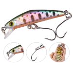 HENGJIA MI171 4.3cm-1.6g Sinking Road Runner Warbler Bait Outdoor Fishing Single Hook False Lure, 10colors / Box – Bild 3