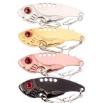 4colors / Box HENGJIA Long Casting Metal False Bait Freshwater And Saltwater Universal Lure, 3.5CM-3.2G, 4CM-7G, 5.5CM-11G