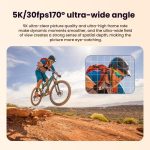 5K Action Camera Anti-Shake Outdoor HD Shooting Cycling Recorder Under Dive Camera, M40R With Remote Control, M40TR With Touch Screen + Remote Control, M40TRW With Touch Screen + Remote Control + Microphone – Bild 13