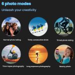 5K Action Camera Anti-Shake Outdoor HD Shooting Cycling Recorder Under Dive Camera, M40R With Remote Control, M40TR With Touch Screen + Remote Control, M40TRW With Touch Screen + Remote Control + Microphone – Bild 16