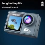 5K Action Camera Anti-Shake Outdoor HD Shooting Cycling Recorder Under Dive Camera, M40R With Remote Control, M40TR With Touch Screen + Remote Control, M40TRW With Touch Screen + Remote Control + Microphone – Bild 6