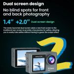 5K Action Camera Anti-Shake Outdoor HD Shooting Cycling Recorder Under Dive Camera, M40R With Remote Control, M40TR With Touch Screen + Remote Control, M40TRW With Touch Screen + Remote Control + Microphone – Bild 7