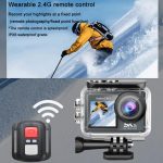 5K Action Camera Anti-Shake Outdoor HD Shooting Cycling Recorder Under Dive Camera, M40R With Remote Control, M40TR With Touch Screen + Remote Control, M40TRW With Touch Screen + Remote Control + Microphone – Bild 10