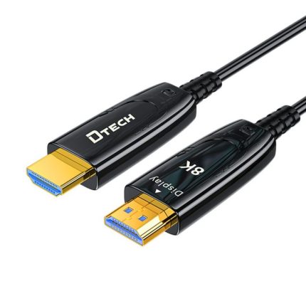 DTECH DT-HF8005 8K 60Hz HDMI 2.1 Fiber Optic Cable Dolby Atmos, EARC For PS5, Xbox, Home Theater, Gaming Monitor, 2m, 3m, 5m, 8m, 10m, 15m, 20m