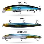 PROBEROS DW622 12.5cm-16g Submerged Minnow Lure All-Purpose Sea Fishing Plastic Bionic Hard Bait – Bild 4