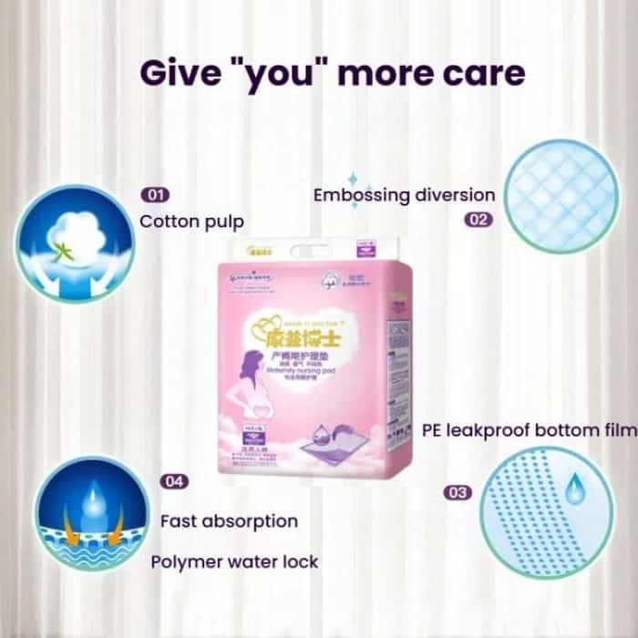 KangYi Doctor 10 Stück/Packung 60 x 90 cm Einweg-Postpartum-Pflegepads – Bild 3