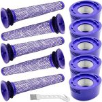 11-in-1-Ersatzfilter-Set für Dyson V7/V8 Staubsauger, HEPA, waschbares Zubehör