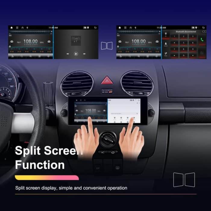 For Volkswagen Beetle 2002-2010 6.86 inch 2+64G Horizontal Screen Android Car Player, Standard, Standard+AHD+Microphone – Bild 9