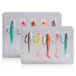 5pcs / Set T-Tail Lua False Bait Single Hook Full Swimming Submerged Imitation Soft Lure, PROBEROS DW6092N6A, PROBEROS DW6092N12A, PROBEROS DW6092N6B, PROBEROS DW6092N12B – Bild 12