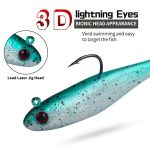 5pcs / Set T-Tail Lua False Bait Single Hook Full Swimming Submerged Imitation Soft Lure, PROBEROS DW6092N6A, PROBEROS DW6092N12A, PROBEROS DW6092N6B, PROBEROS DW6092N12B – Bild 6