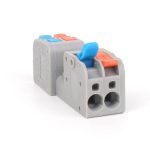 10pcs 2 In 2 Out Terminal Block Wire Push-on Quick Docking Snap Cap, KV232 2 In 2 Out – Bild 4
