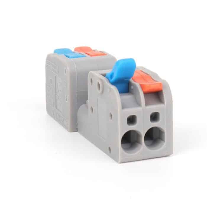 10pcs 2 In 2 Out Terminal Block Wire Push-on Quick Docking Snap Cap, KV232 2 In 2 Out – Bild 4