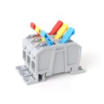 75A Quick-Press Terminal Block Wire Connector, LT-25 3 In 3 Out