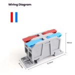 75A Quick-Press Terminal Block Wire Connector, LT-25 2 In 2 Out – Bild 4