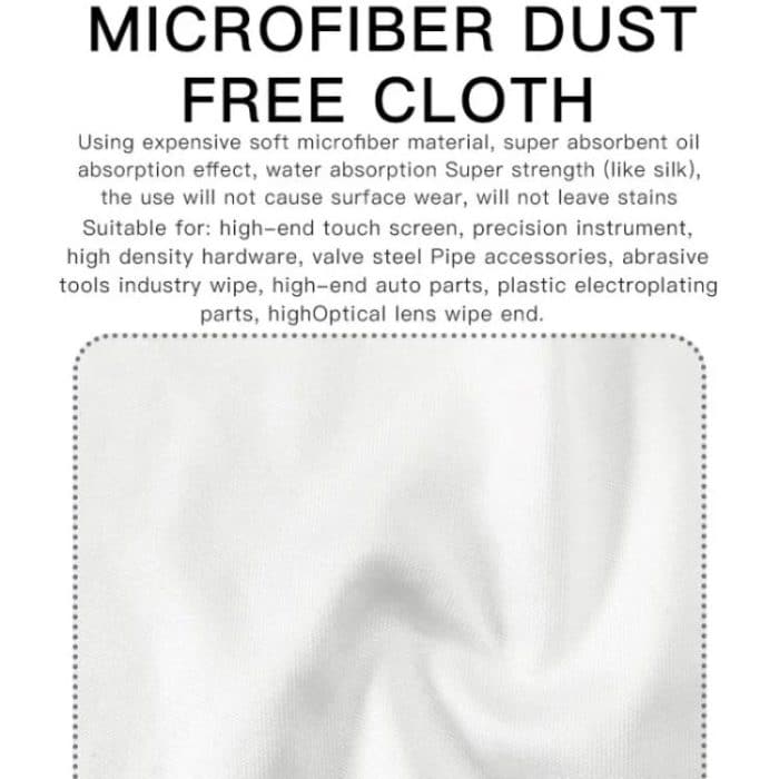 Cell Phone Film Repair Anti-Static Dustless Cloth Industrial Wiping Cloths Lint Free Cleaning Cloths, MaAnt 50pcs /Pack Superfine Fiber Dustless Cloth, MaAnt 100pcs /Pack Electrostatic Fiber Dustless Cloth – Bild 8