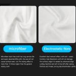 Cell Phone Film Repair Anti-Static Dustless Cloth Industrial Wiping Cloths Lint Free Cleaning Cloths, MaAnt 50pcs /Pack Superfine Fiber Dustless Cloth, MaAnt 100pcs /Pack Electrostatic Fiber Dustless Cloth – Bild 2