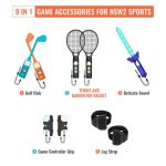 JYS JYS-NS2281 Für Nintendo Switch 2 Sports 9 In 1 Gaming Sports Kit Links Und Rechts Griff Zubehör – Bild 2