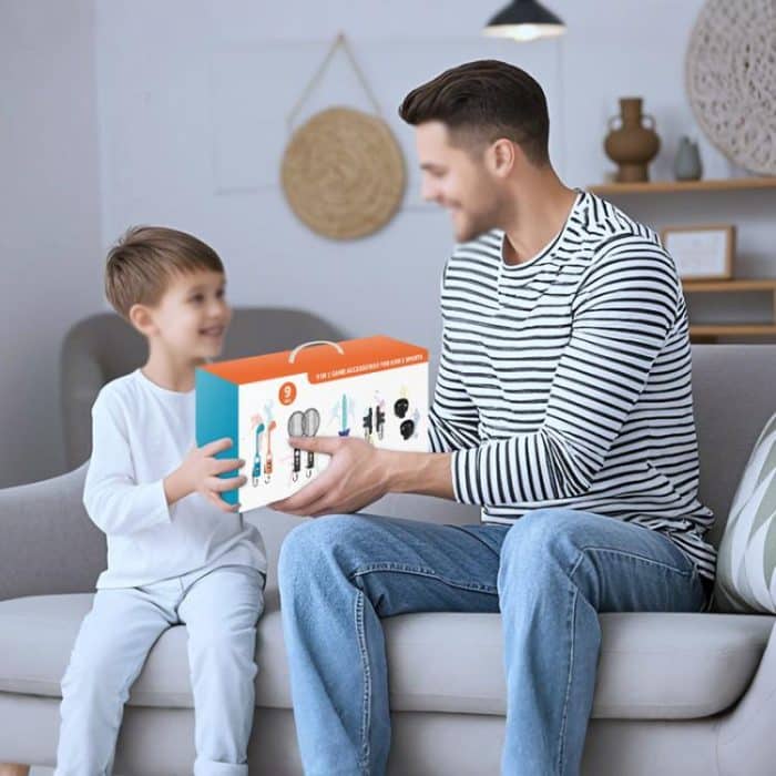 JYS JYS-NS2281 Für Nintendo Switch 2 Sports 9 In 1 Gaming Sports Kit Links Und Rechts Griff Zubehör – Bild 7