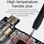 Cell Phone Repair Rework Blade Pry Knife Motherboard Scraping Cutting Degumming Tool, M075 – Bild 6