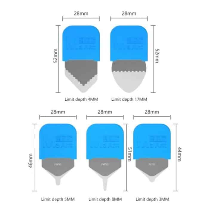 Cell Phone Repair Removal Tool Set Curved Removal Blade, M074 – Bild 9