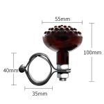 Car Steering Wheel Booster Non-Slip One-Handed Turning Assistant Ball, Mahogany-Massage Model, Black-Massage Model, Carbon Fiber Pattern-Massage Model – Bild 3