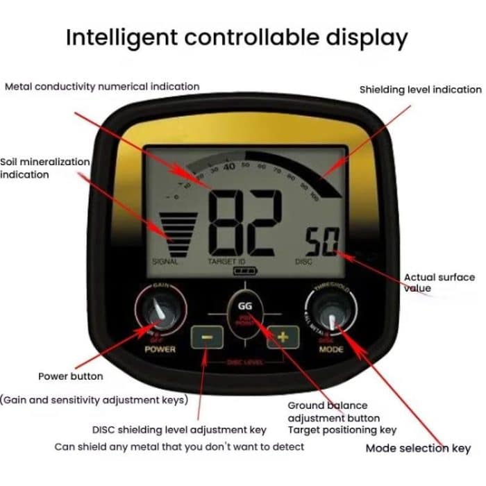 Goint God Bug Metalldetektoren Hochempfindliche Detektoren – Bild 5
