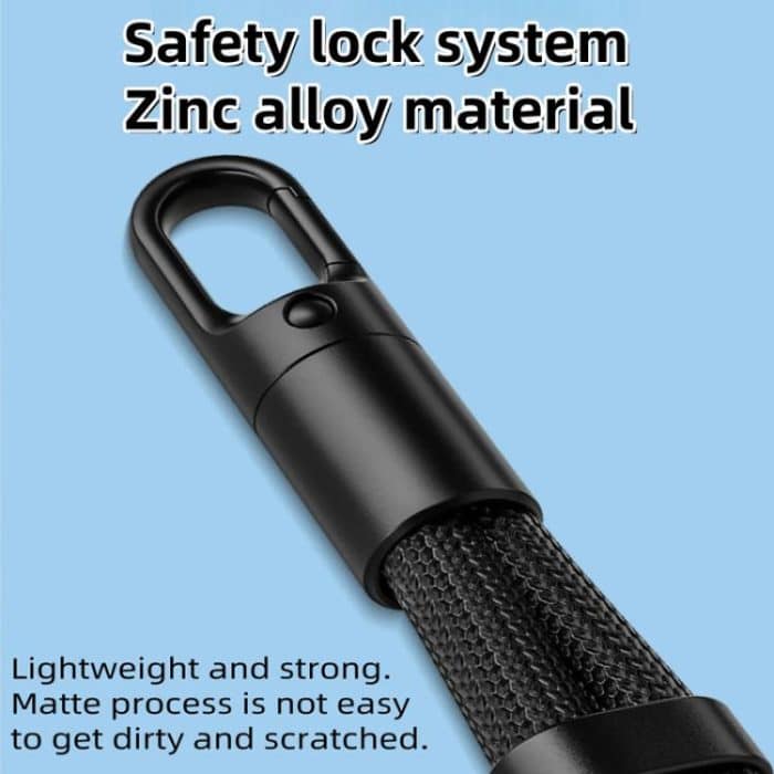 Adjustable Phone Lanyard With Self-Locking 360-Degree Rotatable Anti-Tangle Design & TPU Clip, Neck Black, Neck Orange, Neck Green, Crossbody Black, Crossbody Orange, Crossbody Green – Bild 5