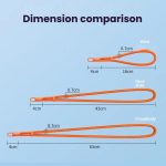 Adjustable Phone Lanyard With Self-Locking 360-Degree Rotatable Anti-Tangle Design & TPU Clip, Neck Black, Neck Orange, Neck Green, Crossbody Black, Crossbody Orange, Crossbody Green – Bild 10