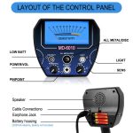 Goint MD-6010 Handmetalldetektor, hochempfindlich, unterirdischer Golddetektor, Schatzsucher für den Außenbereich – Bild 5