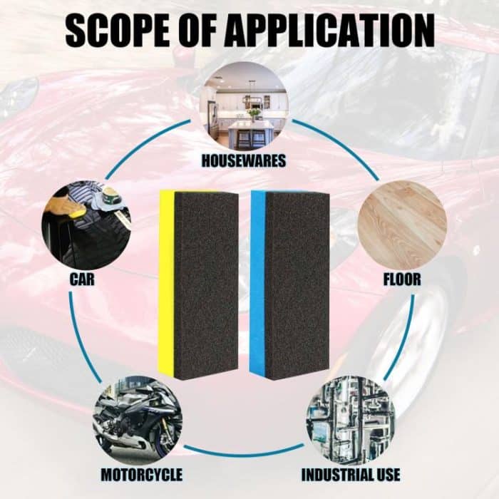 Car Household Metal Glass Cleaning Water-Absorbing Sponge Towel, 5sets – Bild 6