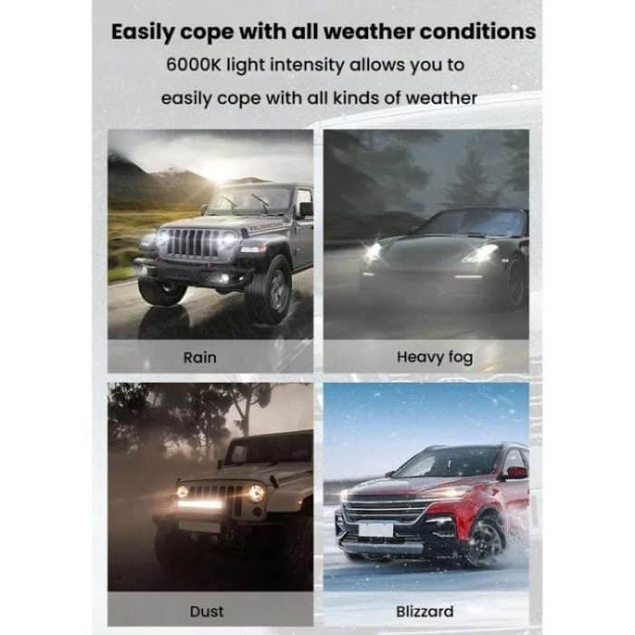 2pcs Integrated Direct-Plug Mini LED Headlight For Cars – Bild 9